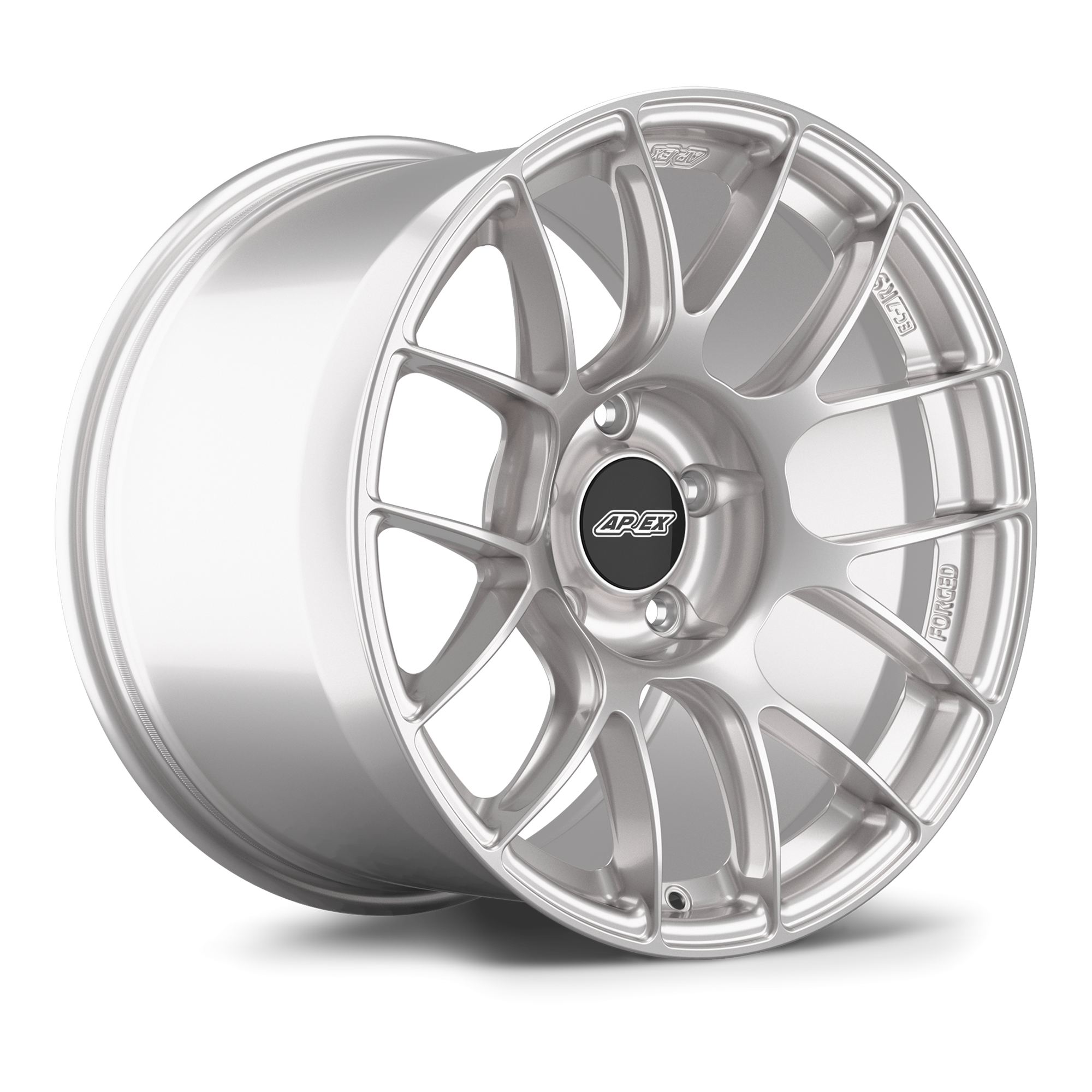 Apex EC-7RS Forged Alloy Wheel 18x12 ET46 5x130 Race Silver 71.6mm CB