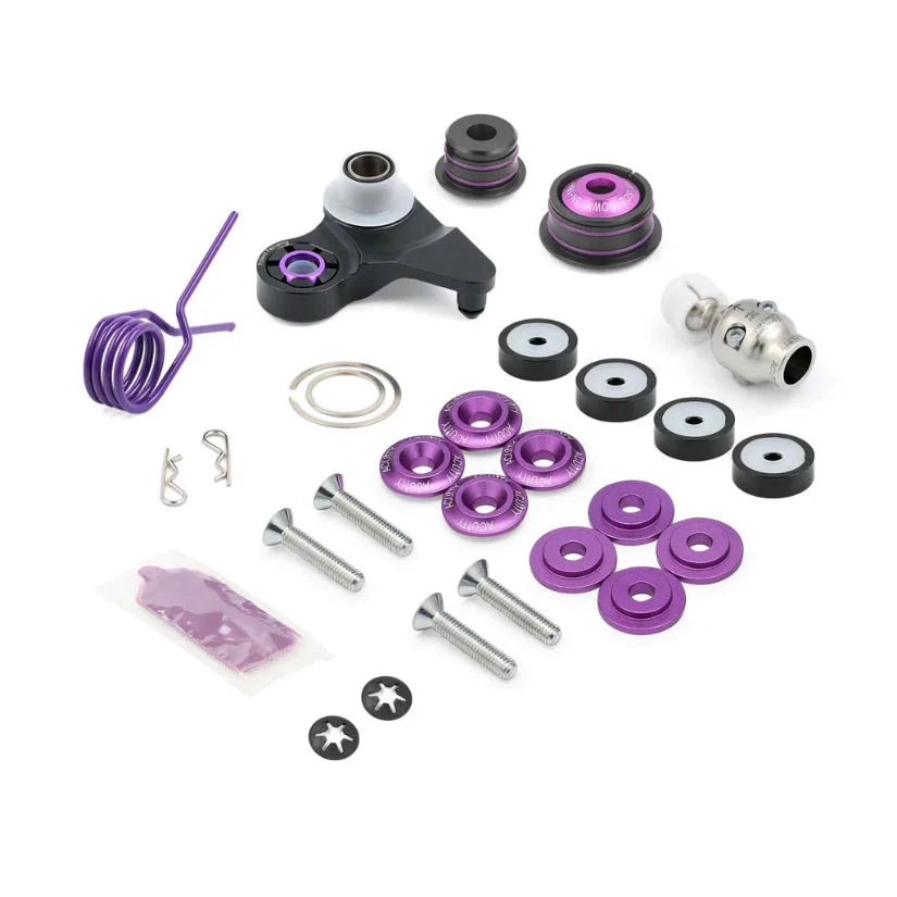 Acuity Stage 2 Shift Upgrade Kit All Manual Honda Civic 22 + Incl Type-R Fl5 Short Shifters & Bushes
