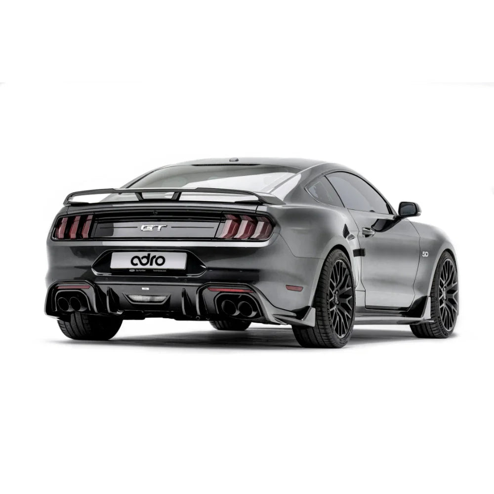 ADRO Carbon Fiber Rear Diffuser Ford Mustang 18-23 Splitters Skirts & Diffusers