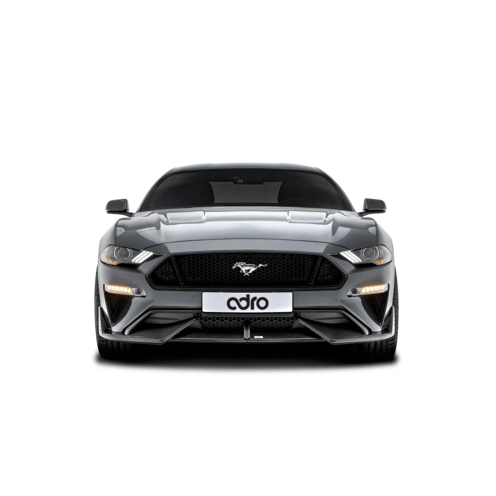 ADRO Carbon Fiber Side Skirts Ford Mustang 18-23 Splitters Skirts & Diffusers