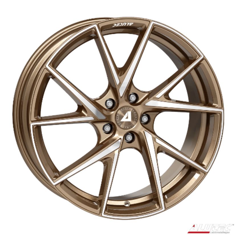 ALUTEC ADX.01 Alloy Wheel 18x8.5 ET30 5x112 Metallic Bronze Polished 70.1mm CB