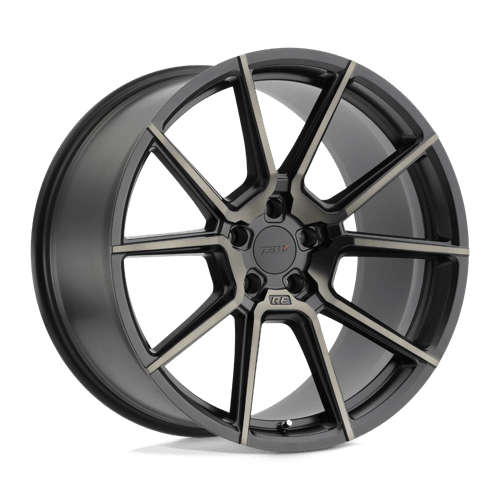 TSW CHRONO Alloy Wheel 21x10.5 ET35 5x120 Matt Black With Machined Dark Face 76.1mm CB
