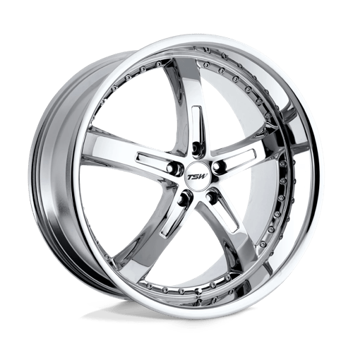 TSW JARAMA Alloy Wheel 18x9.5 ET20 5x120 Chrome 76.1mm CB