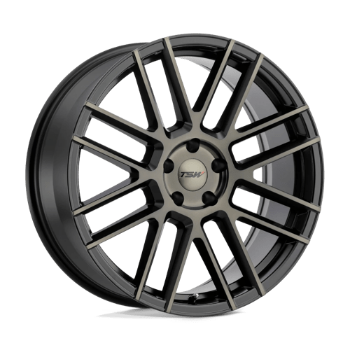 TSW MOSPORT Alloy Wheel 22x9 ET20 5x114 Matt Black With Machined Dark Face 76.1mm CB