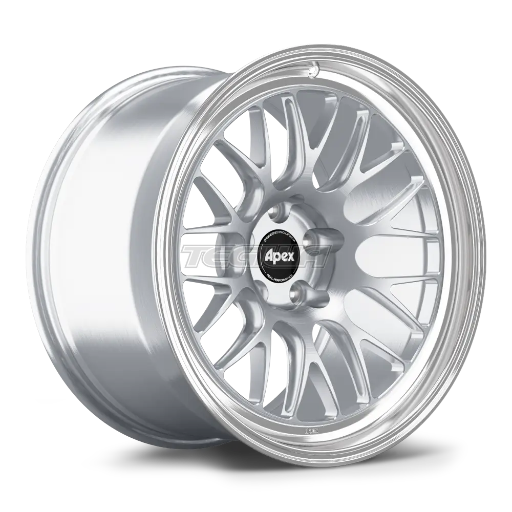 Apex ML-10RT Alloy Wheel 19x10.5 ET15 5x114.3 66.1mm CB Brushed Clear - Machined Lip Alloy Wheels