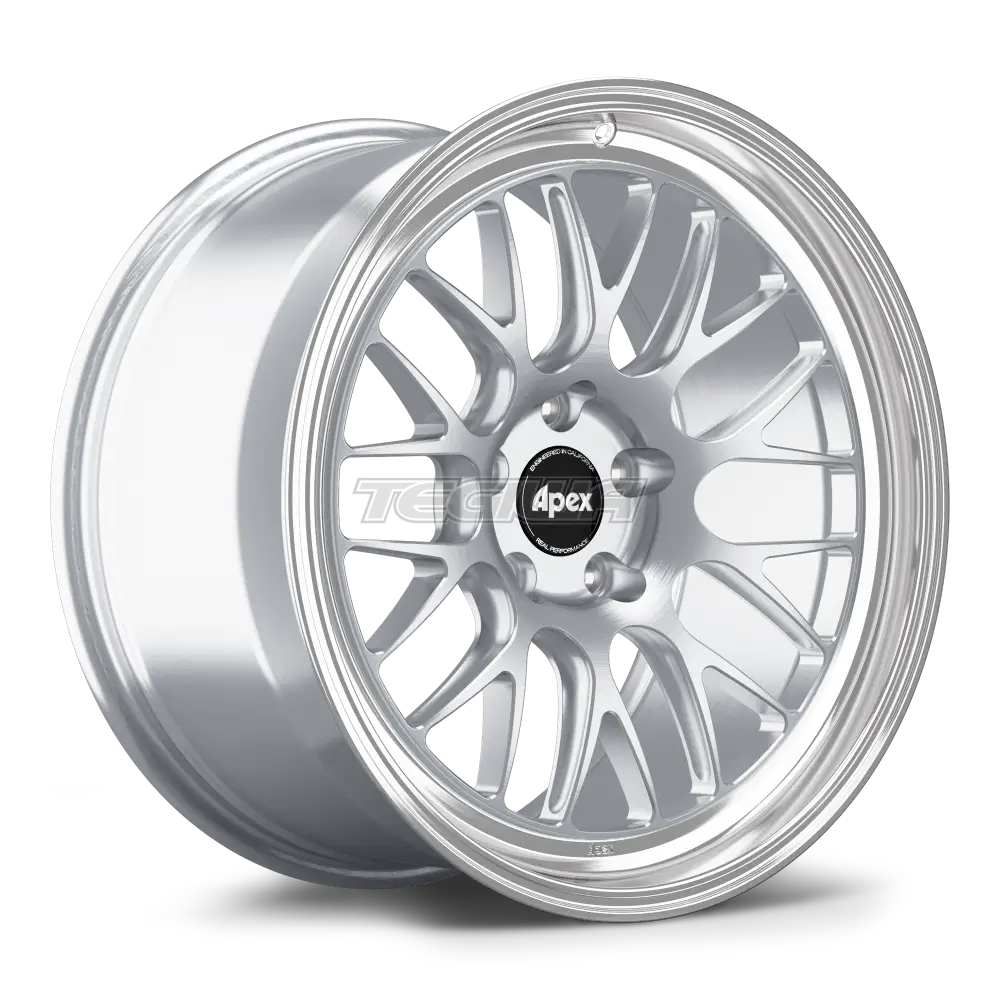 Apex ML-10RT Alloy Wheel 19x10 ET40 5x120 72.56mm CB Brushed Clear - Machined Lip Alloy Wheels