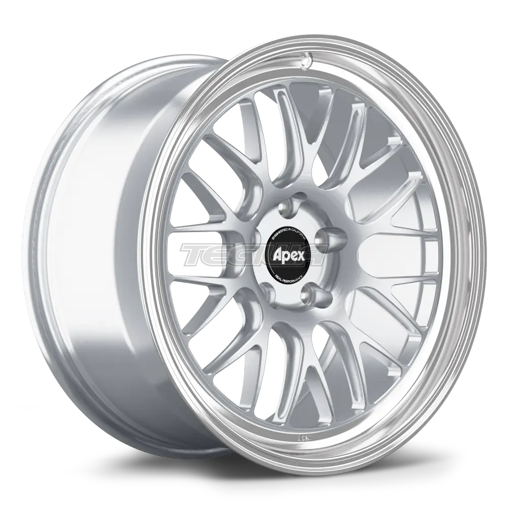 Apex ML-10RT Alloy Wheel 19x11.5 ET48 5x120 67.1mm CB Brushed Clear - Machined Lip Alloy Wheels