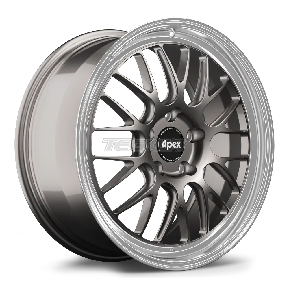 Apex ML-10RT Alloy Wheel 20x9 ET50 5x130 71.6mm CB Anthracite - Machined Lip Alloy Wheels
