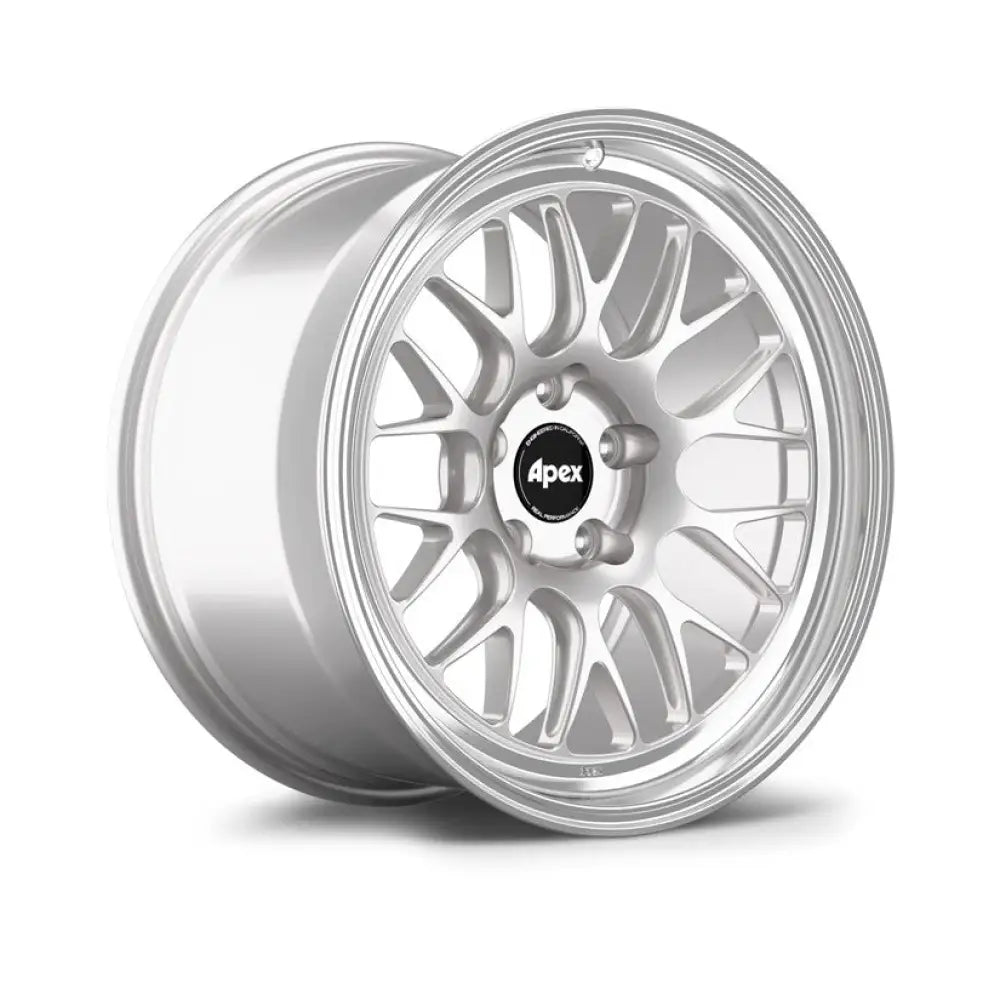 Apex ML-10RT Forged Touring Line Wheels Race Silver With Machined Lip Alloy Wheels