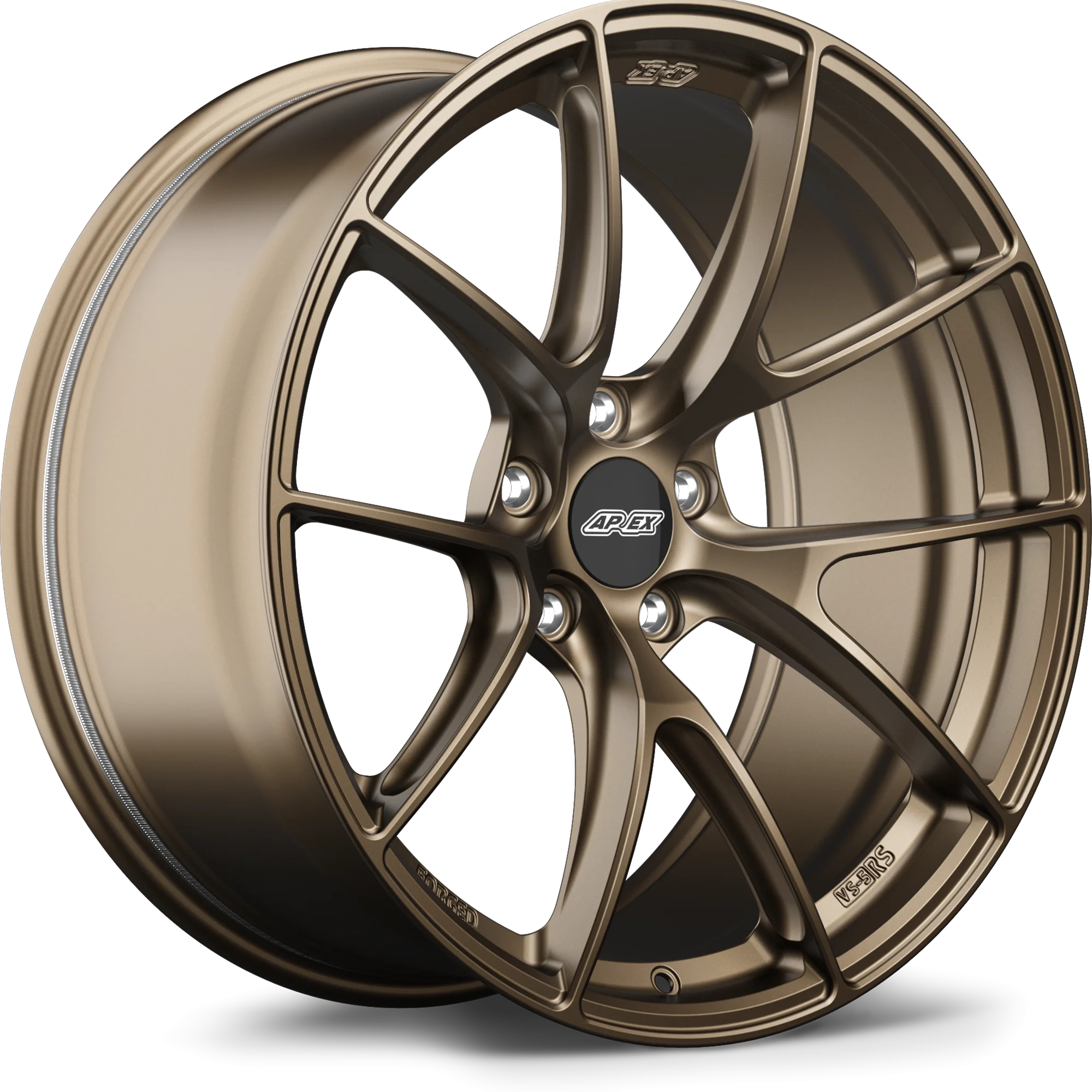 Apex VS-5RS Alloy Wheel 20x10 ET32 5x114.3 66.1mm CB Satin Bronze Alloy Wheels