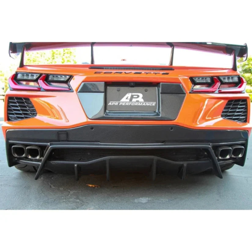 Apr Performance Carbon Fiber Rear Diffuser Chevrolet Corvette C8 20-22 Splitters Skirts & Diffusers