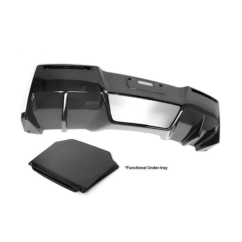 APR Performance Carbon Fiber Rear Diffuser With Undertray Chevrolet Corvette 14-19