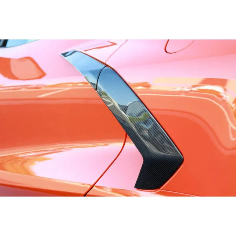 Apr Performance Carbon Fiber Rear Quarter Panel Scoops Chevrolet Corvette C8 20 + Bumpers & Body