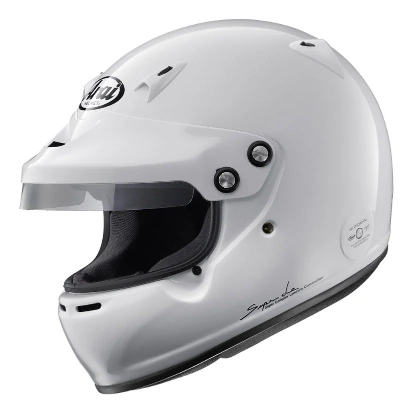 Arai GP-5W Racing Helmet With Peak FIA-8859-2015