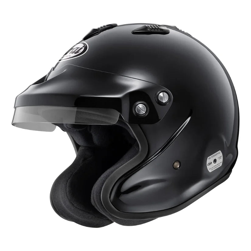 arai fia helmet Arai GP-J3 Black Racing Helmet FIA-8859-2015