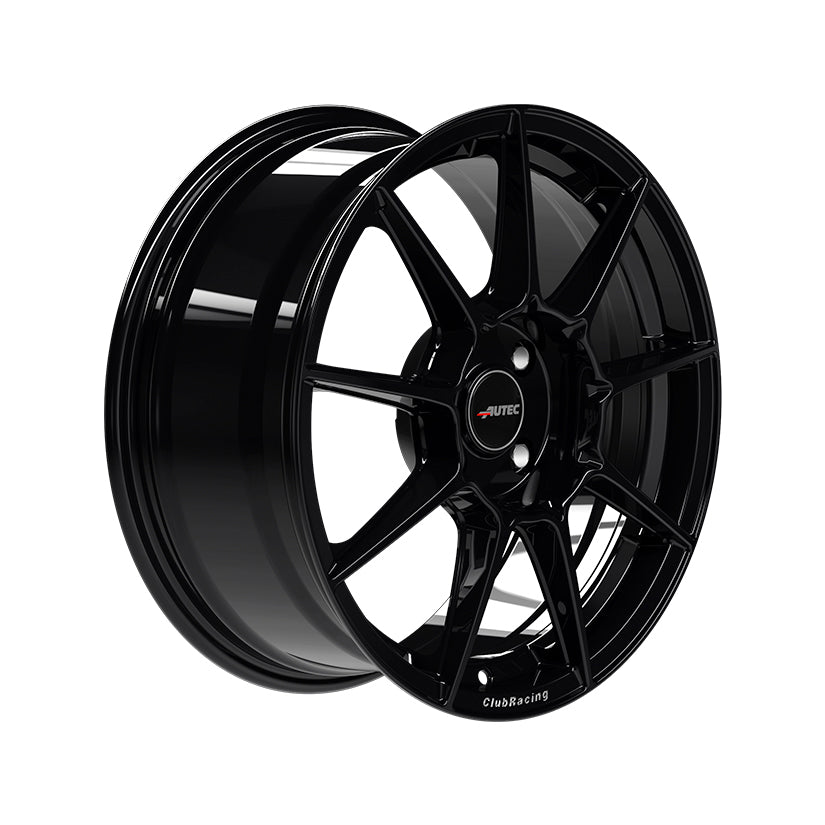 AUTEC ClubRacing Alloy Wheel 17x7.5 ET25 4x100 Black 70mm CB