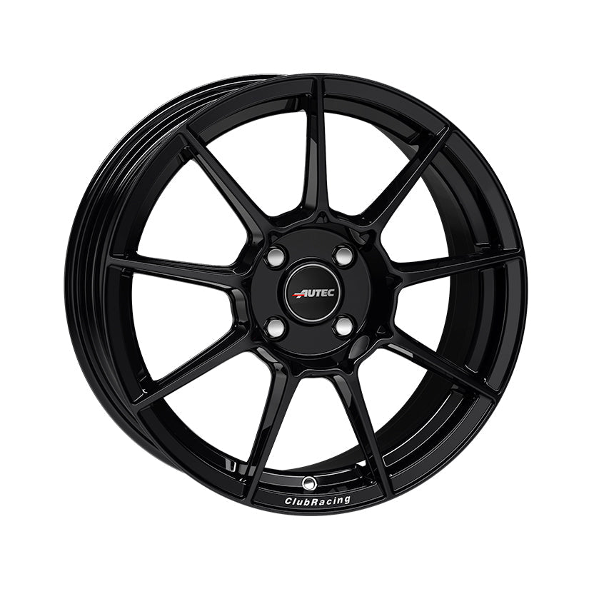 AUTEC ClubRacing Alloy Wheel 17x7.5 ET38 4x108 Black 63.3mm CB
