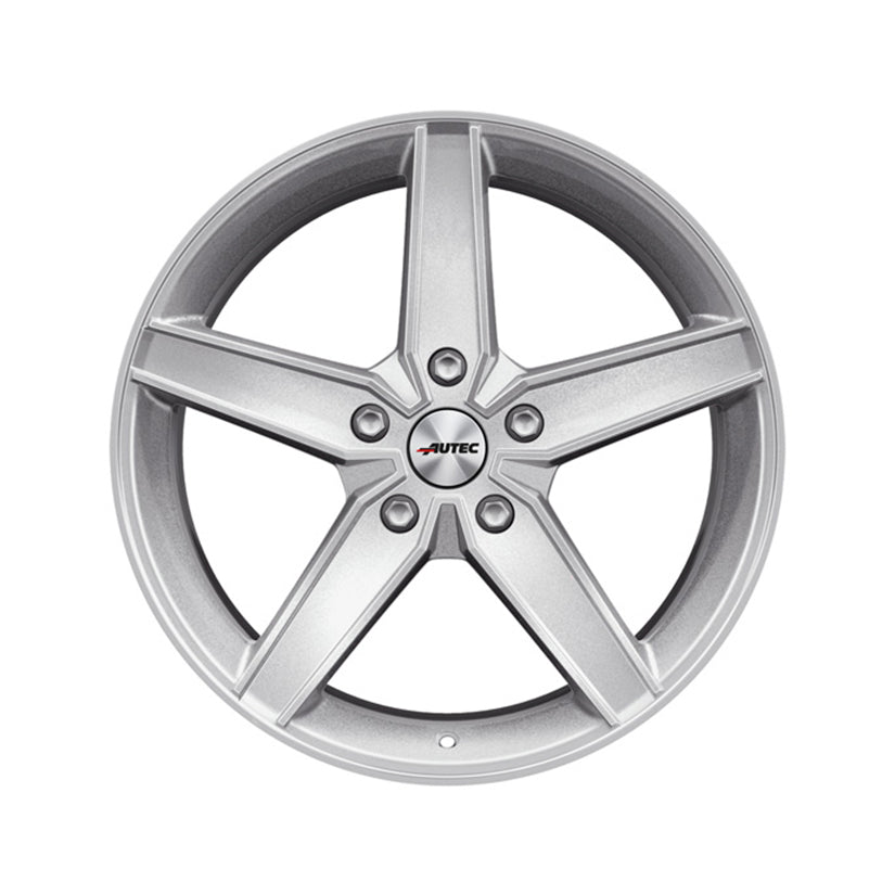 AUTEC Delano Alloy Wheel 17x7.5 ET35 5x112 Hyper Silver 70mm CB