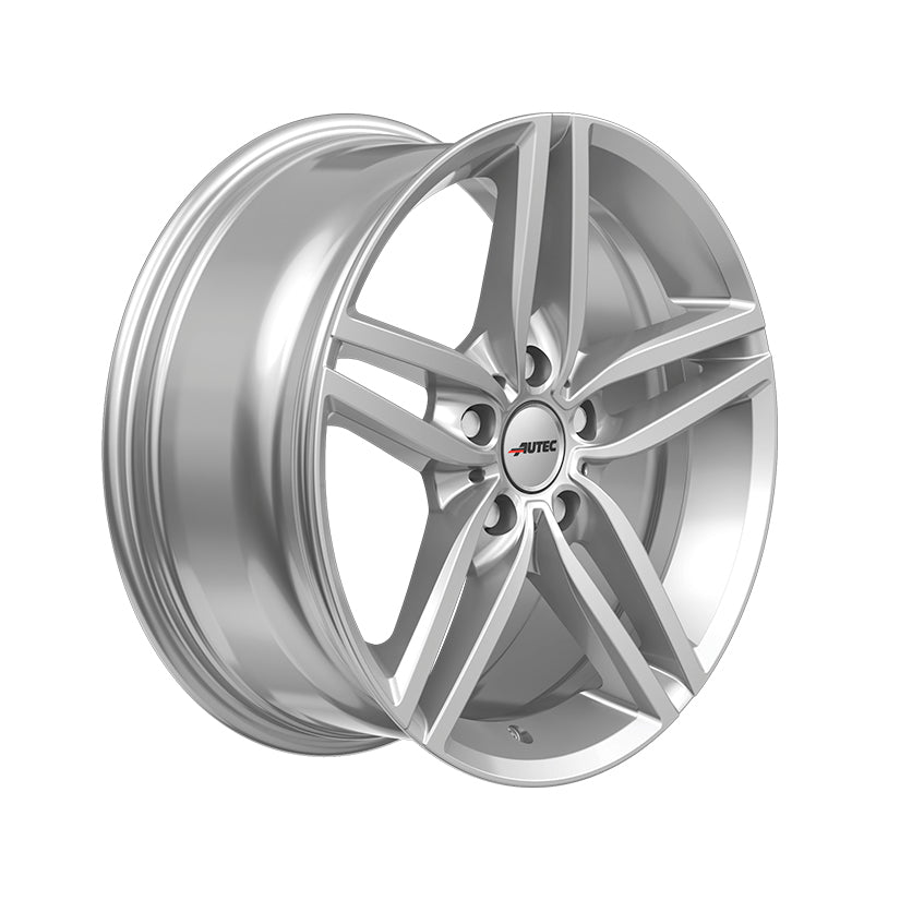AUTEC Kitano Alloy Wheel 16x7 ET25 5x112 Brilliant Silver 66.6mm CB