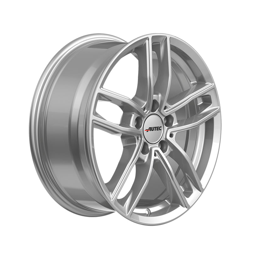 AUTEC Mercador Alloy Wheel 17x6.5 ET38 5x112 Brilliant Silver 66.5mm CB