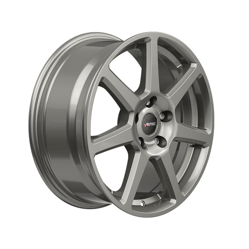 AUTEC Tallin Alloy Wheel 18x8 ET39 5x112 Titanium Silver 66.5mm CB