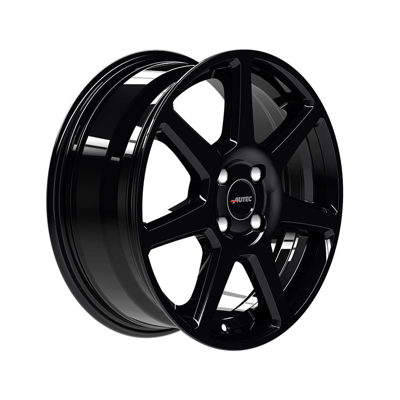 AUTEC Tallin Alloy Wheel 15x6.5 ET20 4x108 Black 65.1mm CB