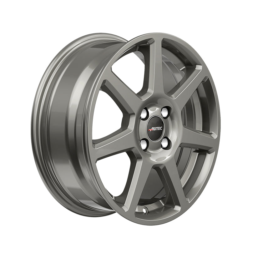 AUTEC Tallin Alloy Wheel 15x6.5 ET38 4x108 Titanium Silver 70mm CB
