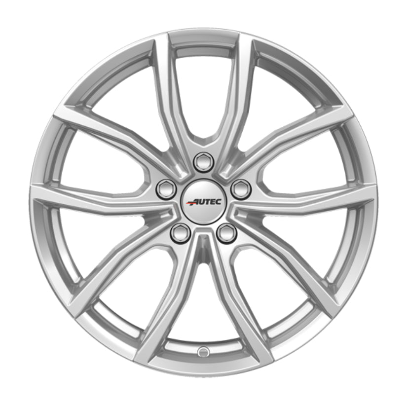 AUTEC Vidron Alloy Wheel 17x6.5 ET39 5x100 Brilliant Silver 57.1mm CB
