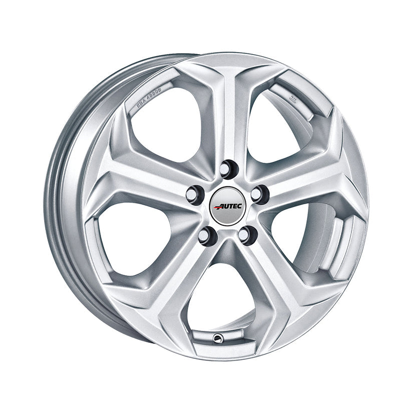 AUTEC Xenos Alloy Wheel 16x6.5 ET44 5x114 Brilliant Silver 66.1mm CB