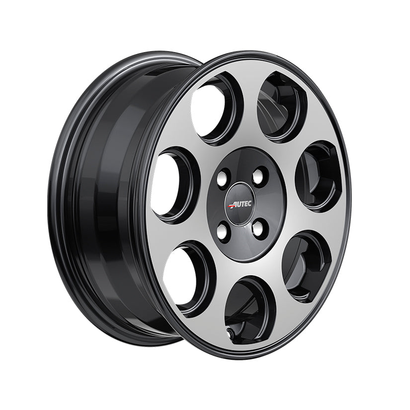 AUTEC Yuna Alloy Wheel 15x6 ET30 4x100 Graphite Polished 66.6mm CB