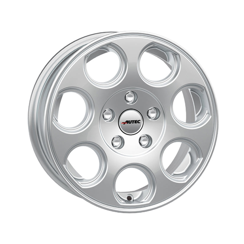 AUTEC Yuna Alloy Wheel 15x6 ET30 5x112 Brilliant Silver 66.6mm CB