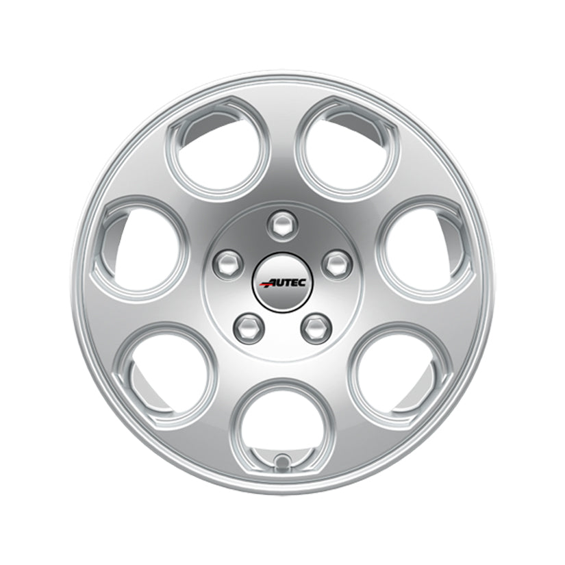 AUTEC Yuna Alloy Wheel 15x6 ET30 5x112 Brilliant Silver 66.6mm CB