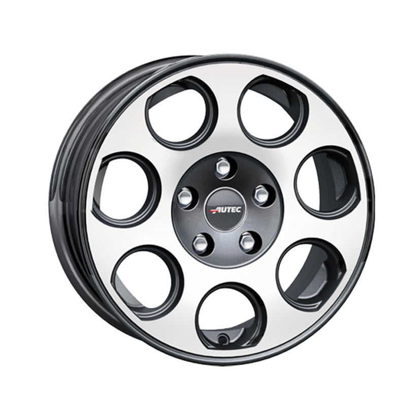 AUTEC Yuna Alloy Wheel 15x6 ET30 5x112 Graphite Polished 66.6mm CB