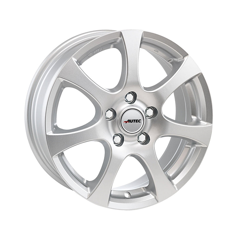 AUTEC Zenit Alloy Wheel 14x5.5 ET35 5x100 Brilliant Silver 57.1mm CB