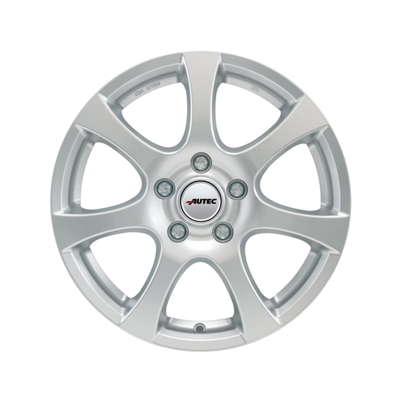 AUTEC Zenit Alloy Wheel 14x5.5 ET35 5x100 Brilliant Silver 57.1mm CB