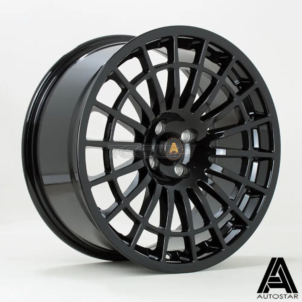 Autostar 500plus Alloy Wheel 17x8 ET30 4x98 Black 67.1mm CB Alloy Wheels