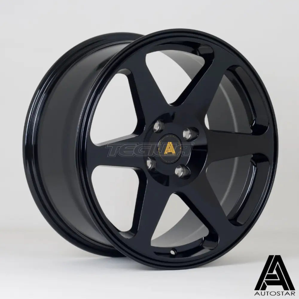 Autostar Chaser Alloy Wheel 17x8 ET35 4x108 Black 67.1mm CB Alloy Wheels