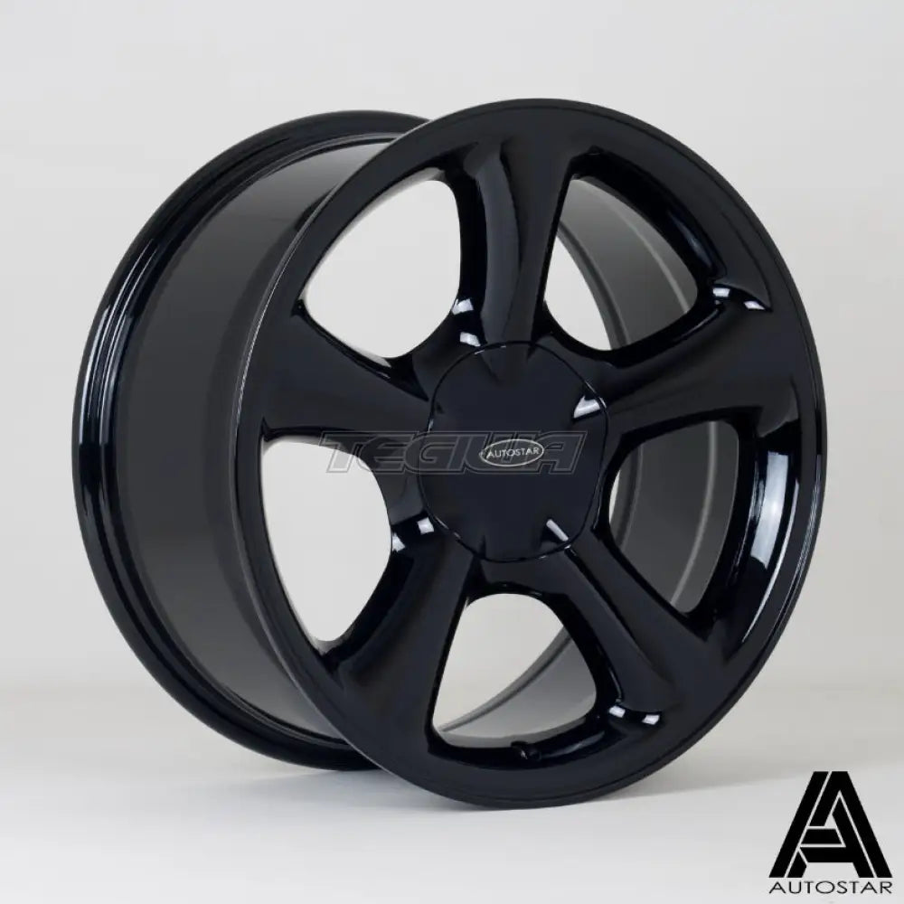 Autostar Legend Alloy Wheel 17x8 ET35 4x108 Performance Black 63.4mm CB Alloy Wheels