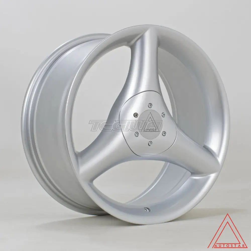 Autostar MP3 Alloy Wheel 17x8 ET30 4x100,4x108 Silver 67.1mm CB Alloy Wheels
