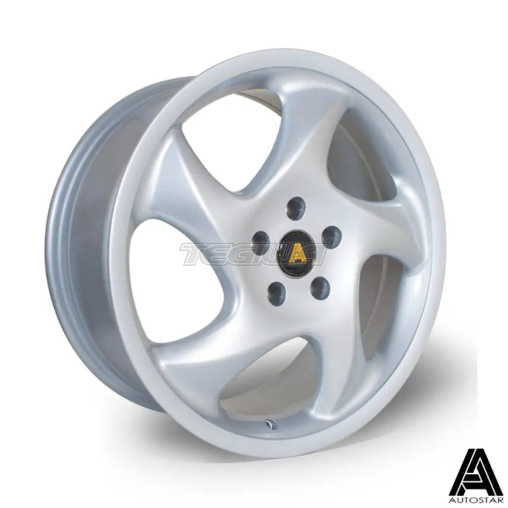 Autostar Twist Alloy Wheel 18x8 ET45 5x112 Silver 73.1mm CB Alloy Wheels