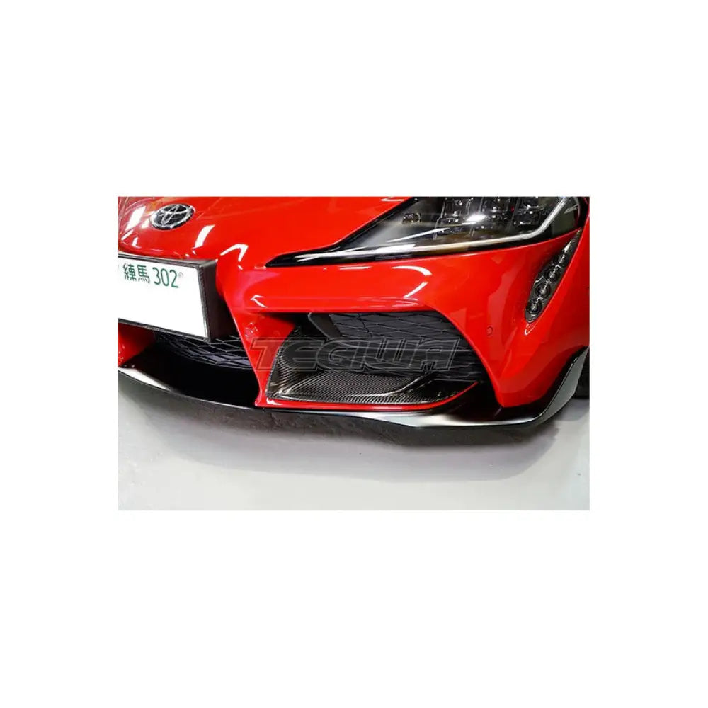 Axis Parts Carbon Front Duct Lower Trims Toyota Supra MK5 A90