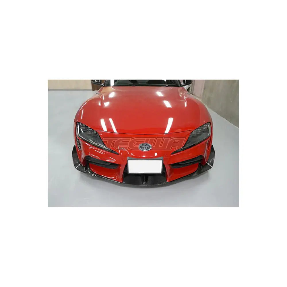 Axis Parts Carbon Front Lip 3 Pcs Toyota Supra MK5 A90