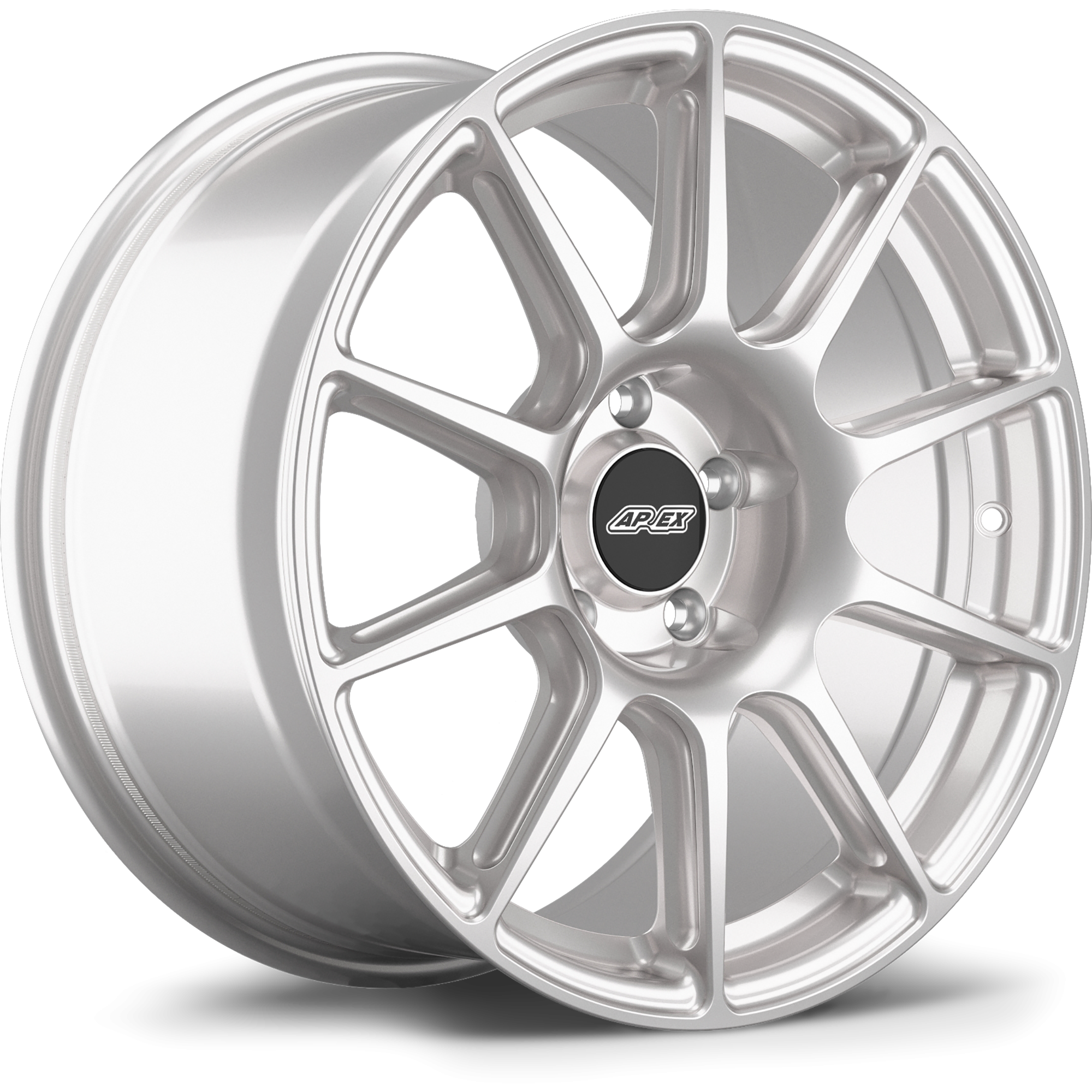 Apex SM-10 Alloy Wheel 17x9 ET42 5x112 Race Silver 57.1mm CB