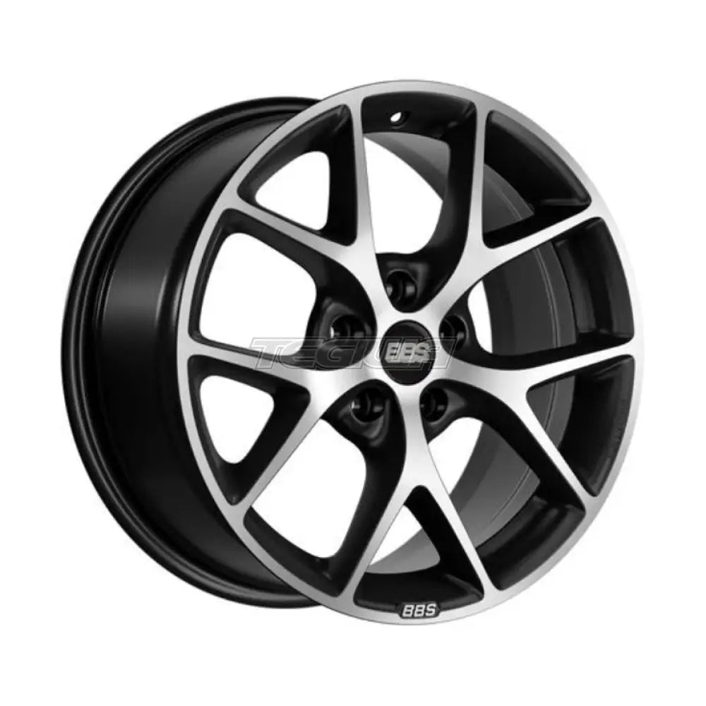 BBS SR Alloy Wheel 18x8 ET48 5x100 Volcano-Grey Diamond Cut 70mm CB Alloy Wheels