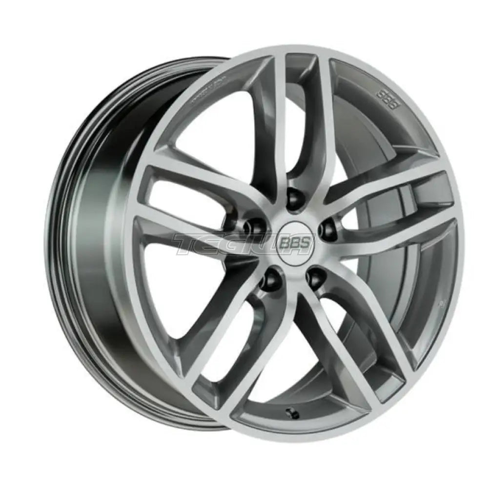 BBS SX Alloy Wheel 18x8 ET44 5x112 Platinum Silver Diamond Cut 82mm CB Alloy Wheels