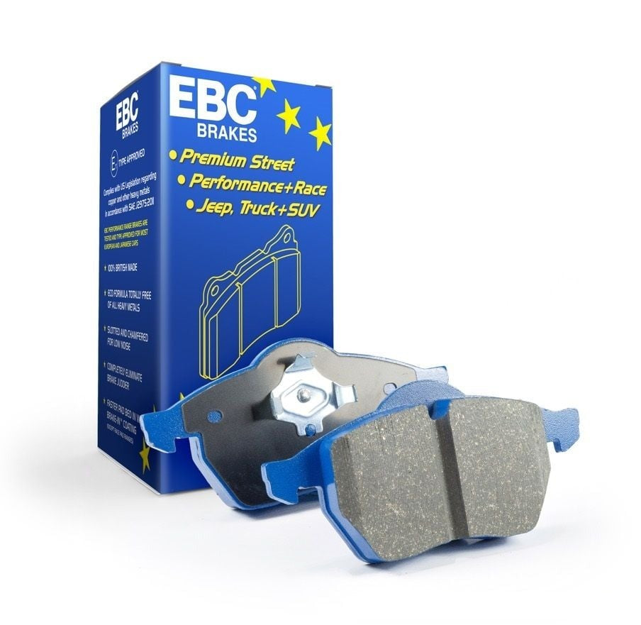 EBC Bluestuff NDX Brake Pads 198.1mm x 80mm DP52206NDX - Front
