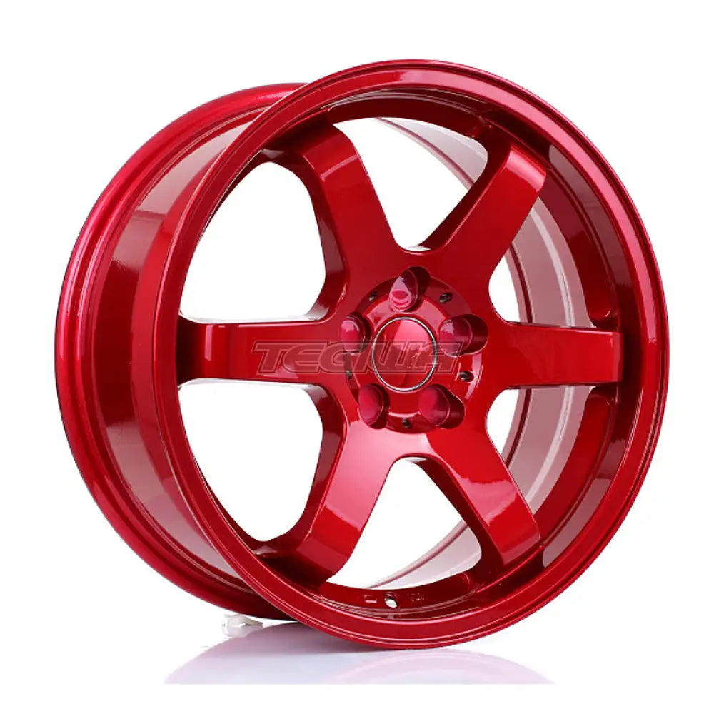 BOLA B1 Alloy Wheel 17x7.5 5x112 ET40 To 45 73.1mm CB Candy Red Alloy Wheels