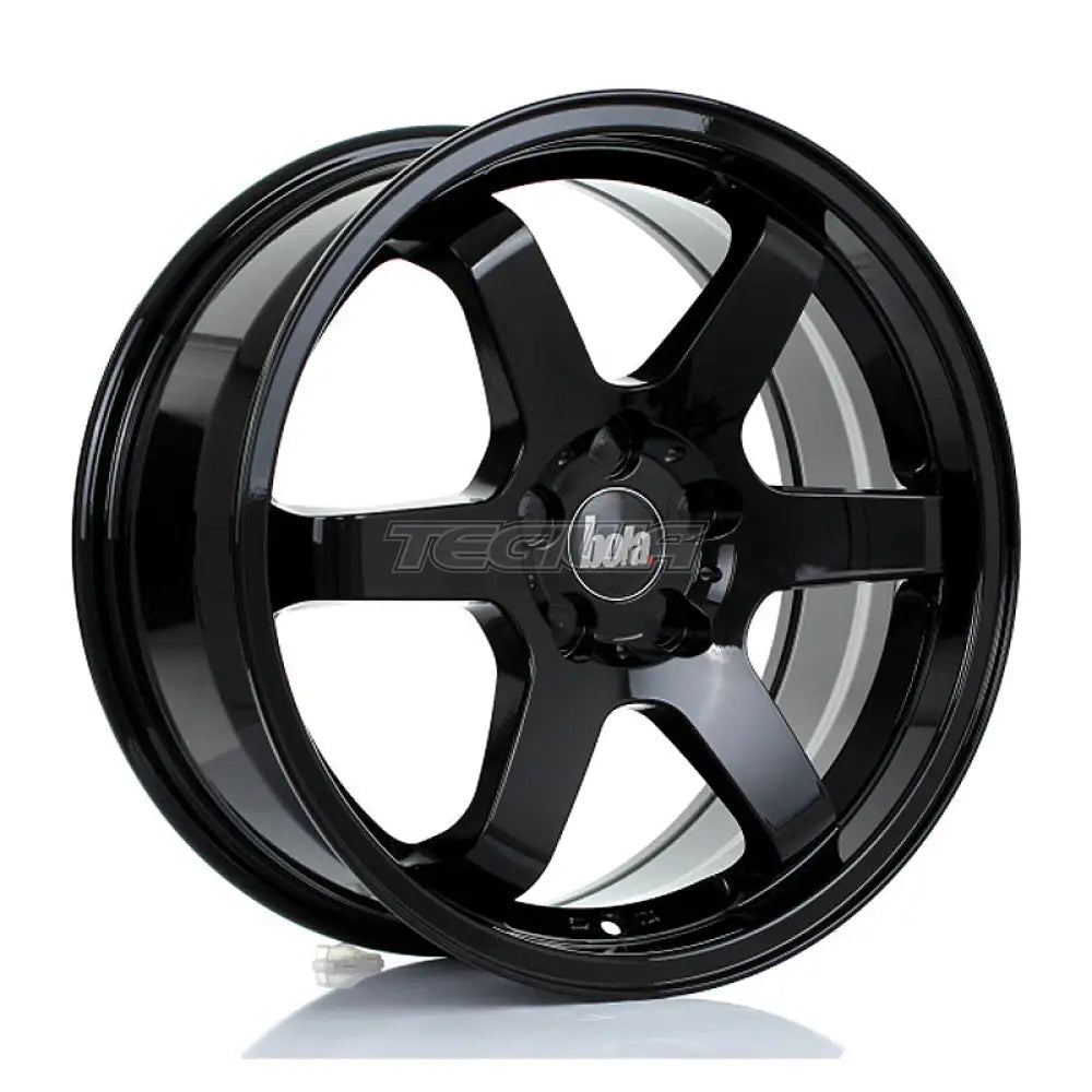 BOLA B1 Alloy Wheel 17x7.5 5x112 ET40 To 45 73.1mm CB Gloss Black Alloy Wheels