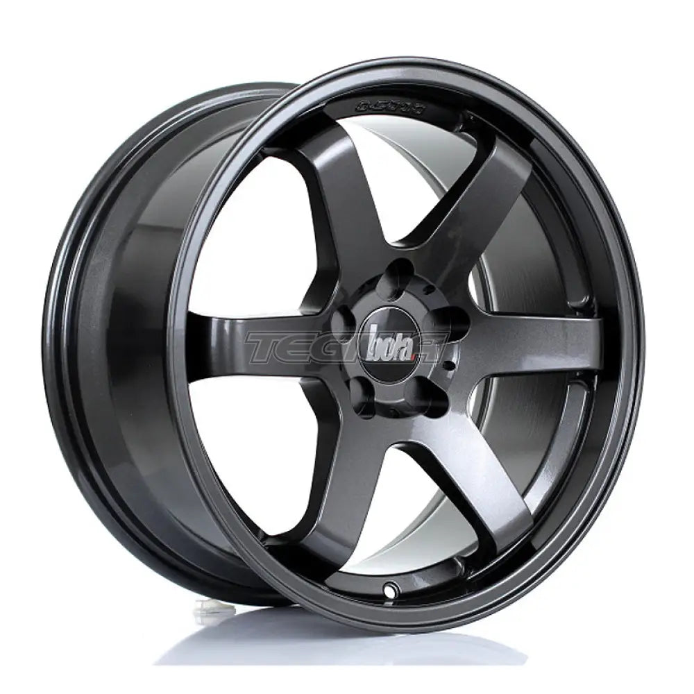 BOLA B1 Alloy Wheel 18x8.5 5x128 ET30 To 45 72.6mm CB Gloss Gunmetal Alloy Wheels