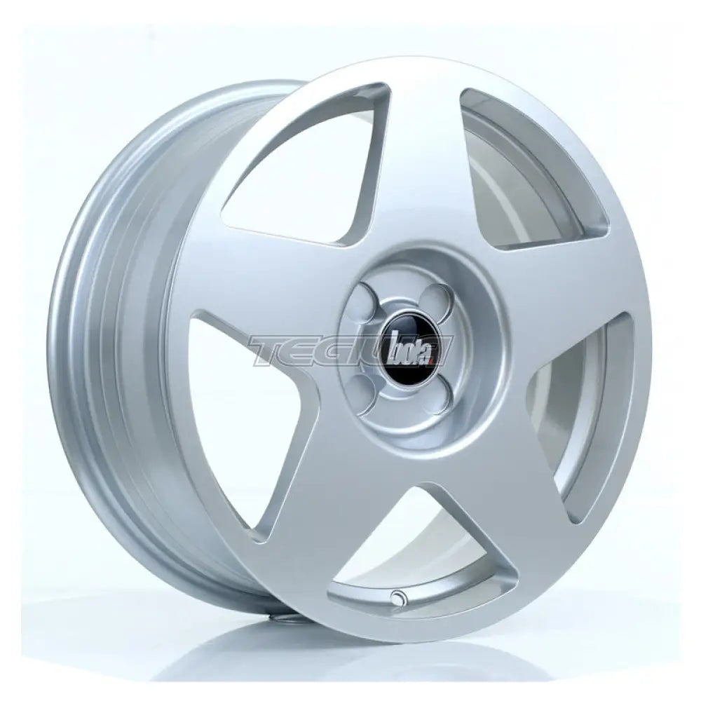 BOLA B10 Alloy Wheel 17x7.5 5x100 ET40 To 45 72.6mm CB Crystal Silver Alloy Wheels